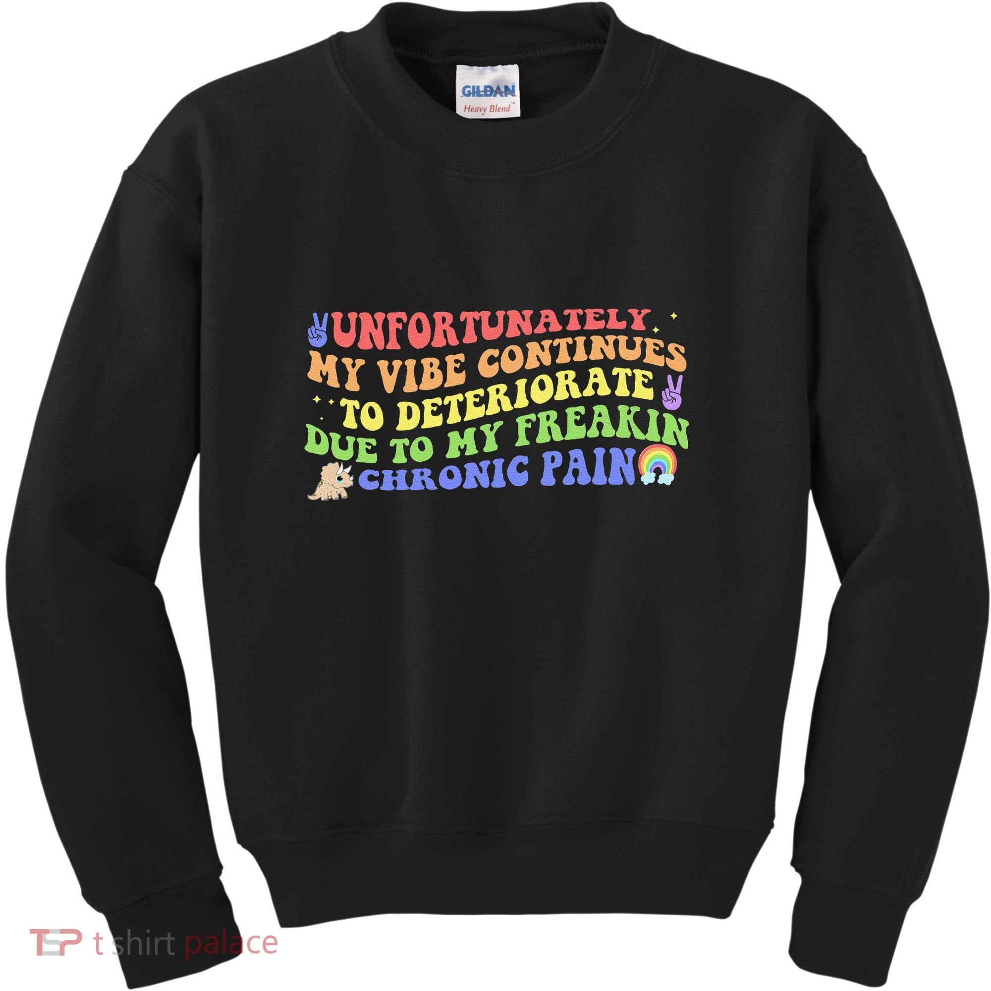 Unfortunately My Vibe Continues To Deteriorate Kids Sweatshirt
