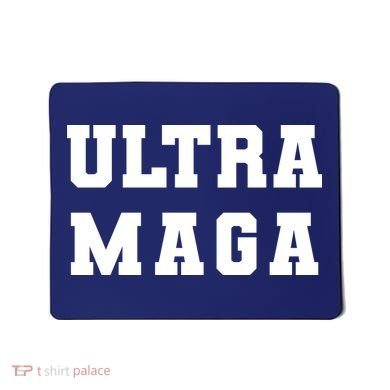 Ultra MAGA Varsity College Font Logo Mousepad