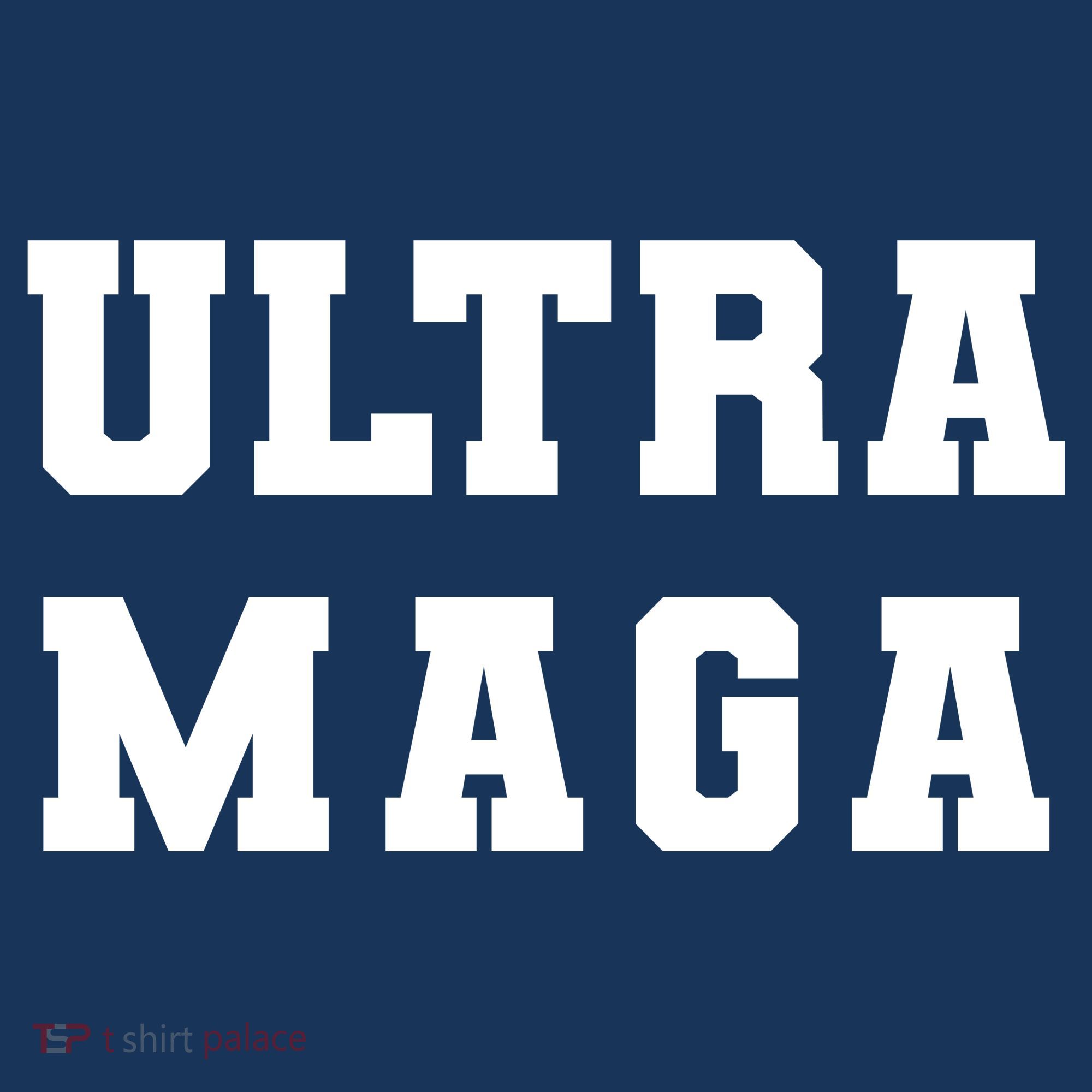 Ultra MAGA Varsity College Font Logo Women's Tank Top