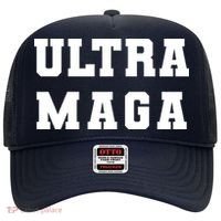 Ultra MAGA Varsity College Font Logo Hat thumb 0
