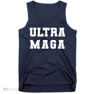 Ultra MAGA Varsity College Font Logo Tank Top