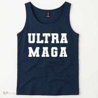 Ultra MAGA Varsity College Font Logo Tank Top thumb 2