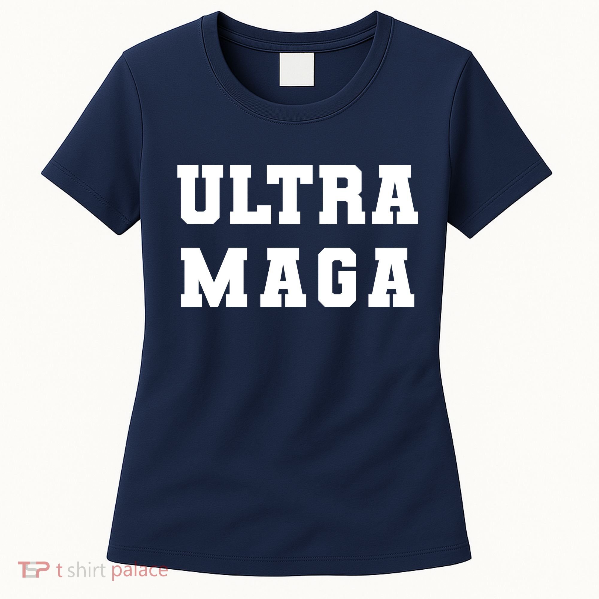 Ultra MAGA Varsity College Font Logo Women's T-Shirt