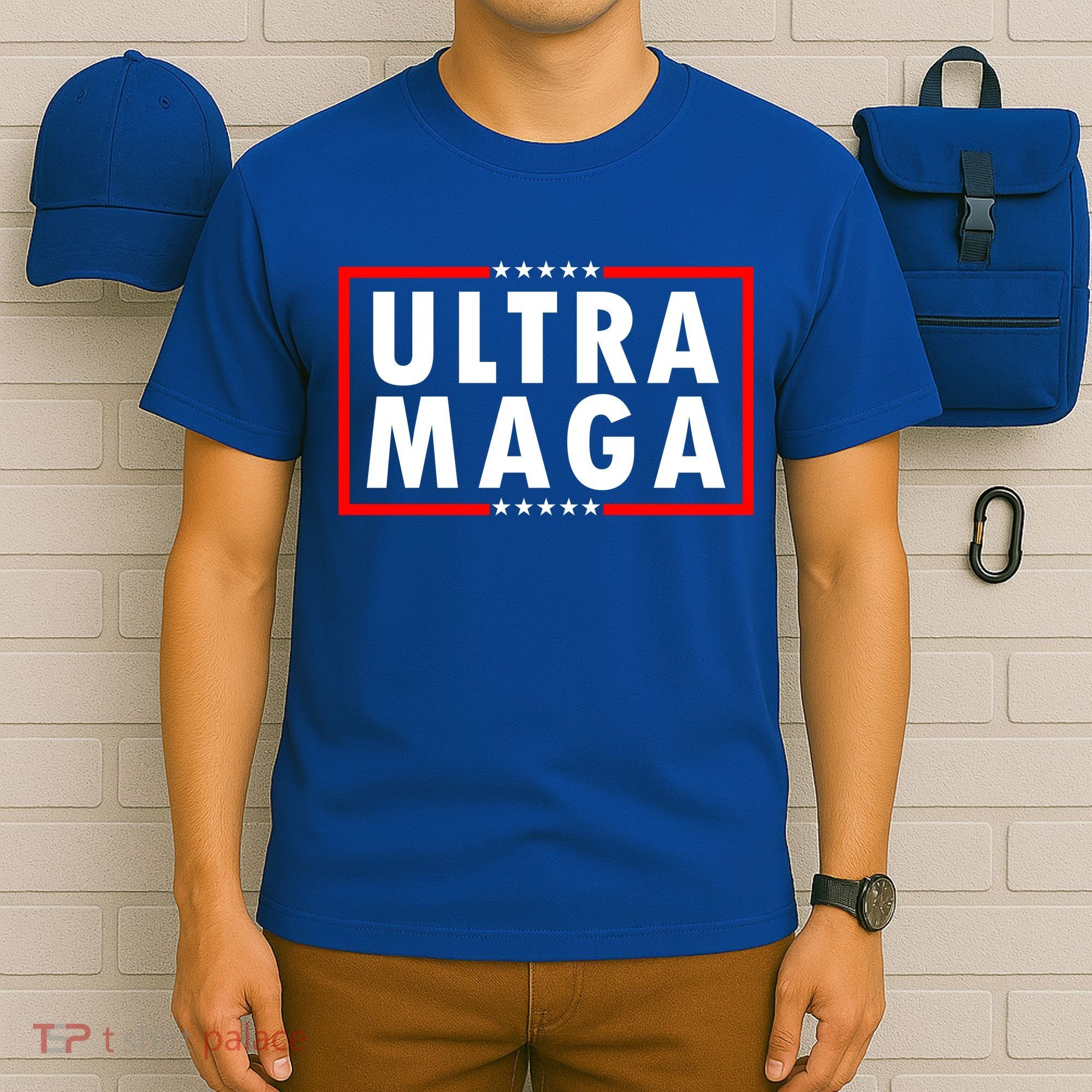Ultra MAGA Varsity USA United States Of America T-Shirt