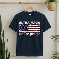 Ultra Maga We The People USA Flag Vintage T-Shirt thumb 2