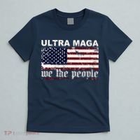 Ultra Maga We The People USA Flag Vintage T-Shirt thumb 5