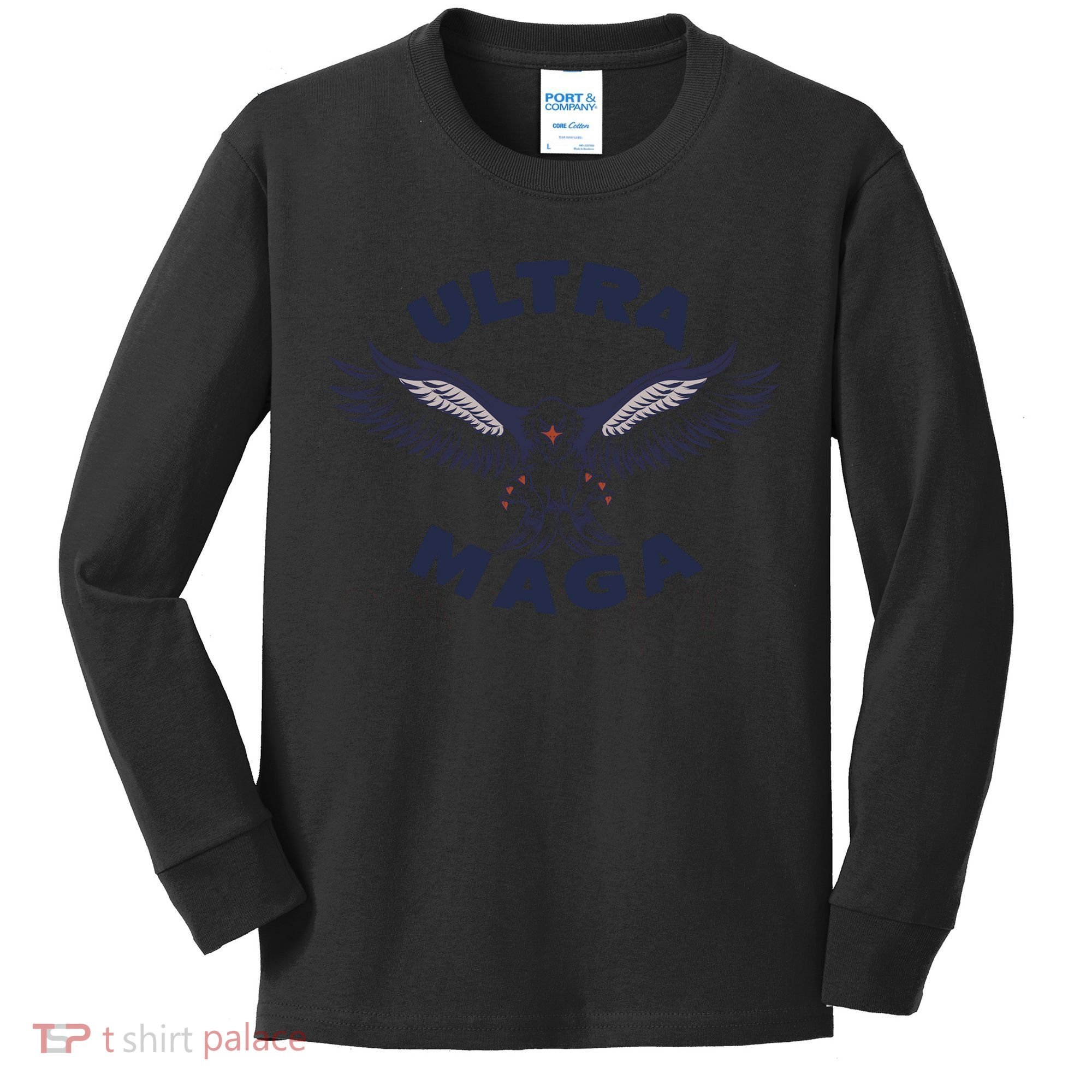 Ultra Maga We The People Kids Long Sleeve Shirt