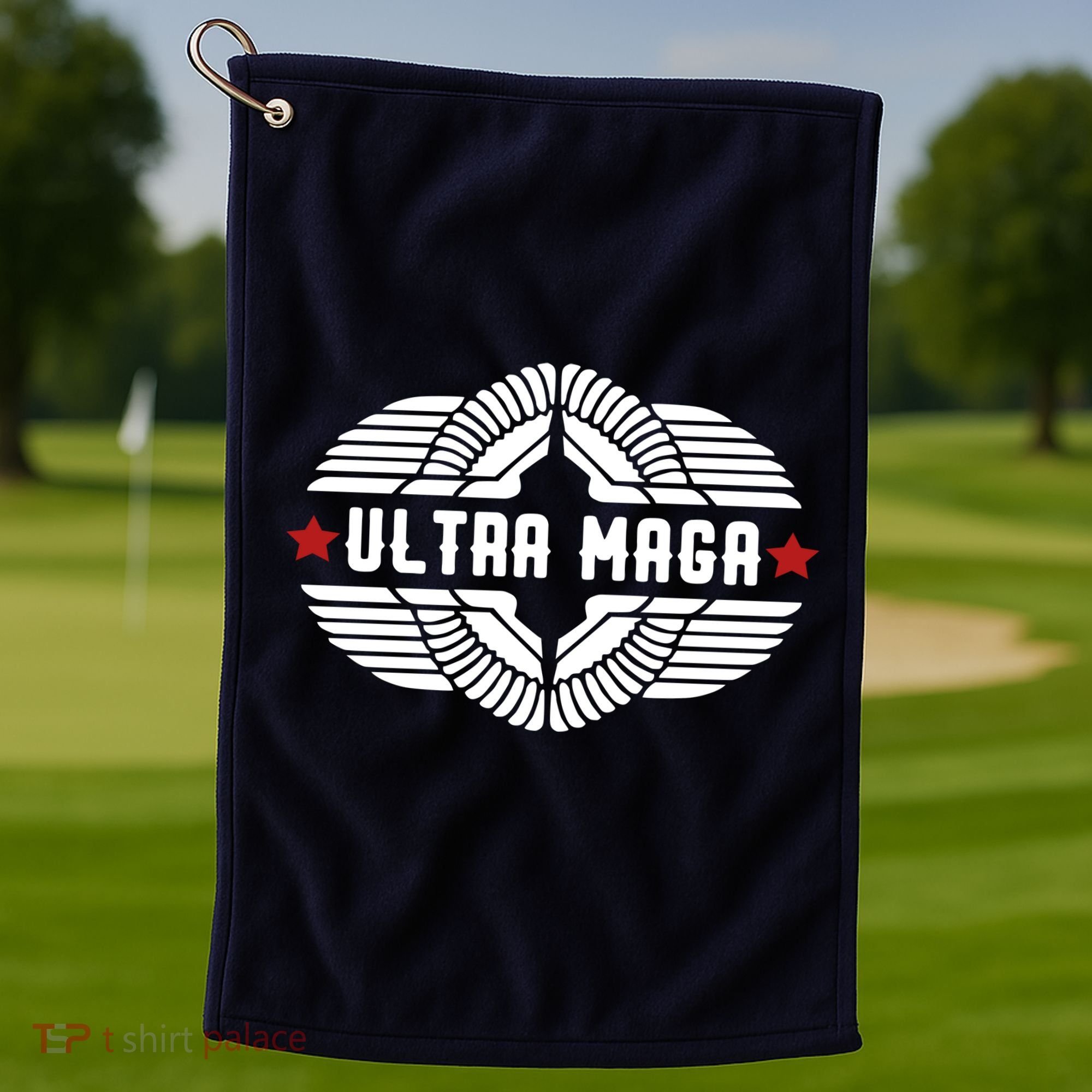 Ultra Maga We The People Golf Towel