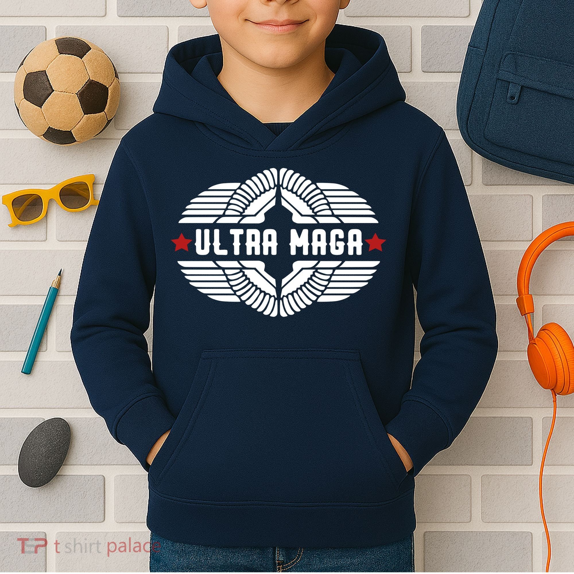 Ultra Maga We The People Kids Hoodie
