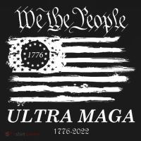 Ultra MAGA We The People Proud Betsy Ross Flag 1776 2022 Women's Hoodie thumb 2