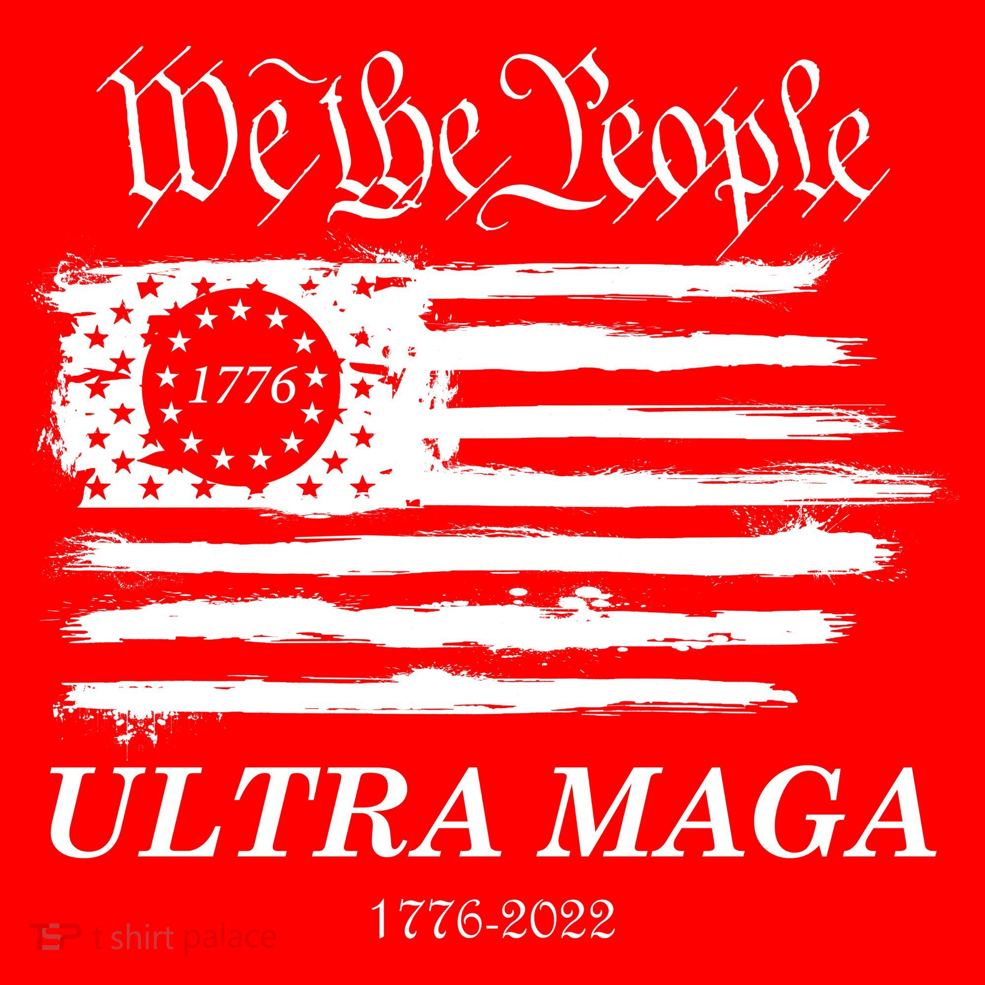 Ultra MAGA We The People Proud Betsy Ross Flag 1776 2022 Polo