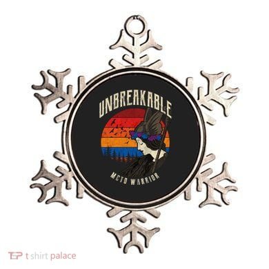 Unbreakable Mctd Warrior Vintage Sunset Funny Gift Ornament