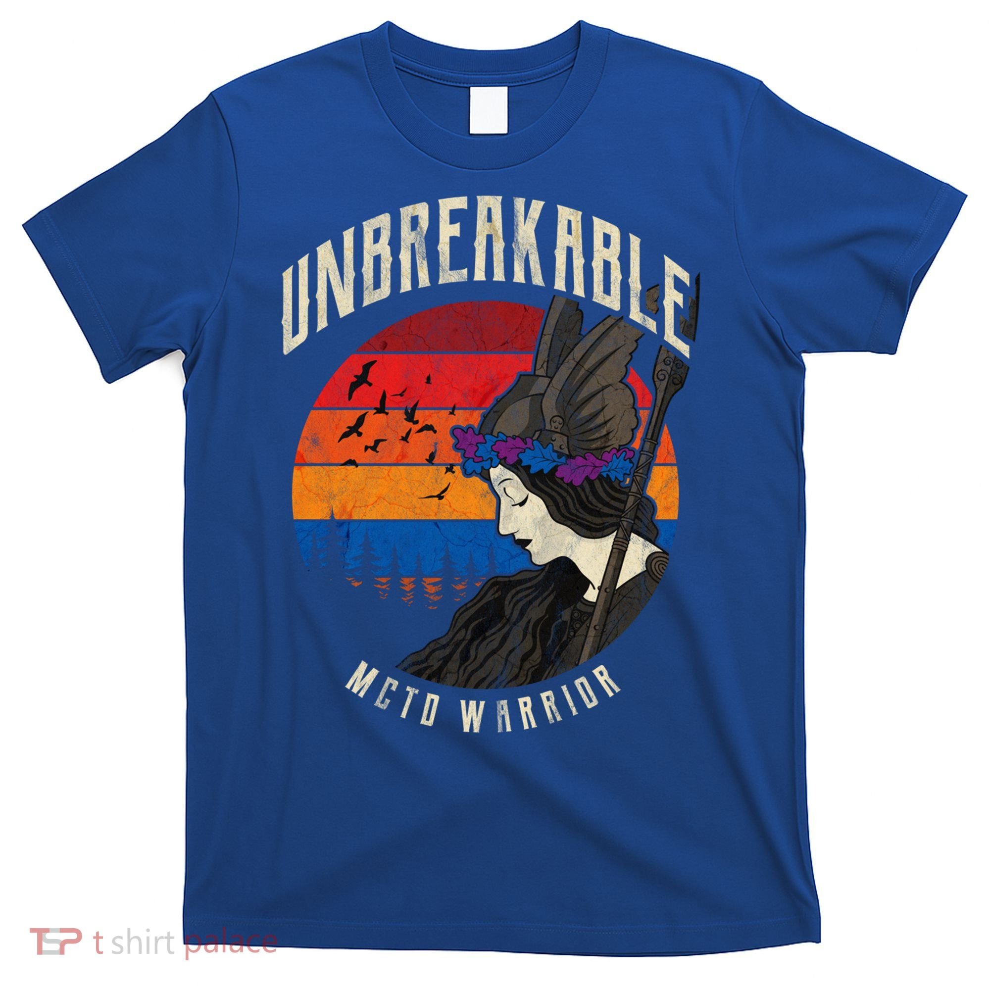 Unbreakable Mctd Warrior Vintage Sunset Funny Gift T-Shirt