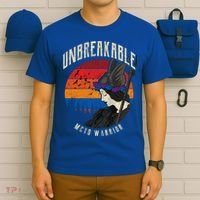 Unbreakable Mctd Warrior Vintage Sunset Funny Gift T-Shirt thumb 6