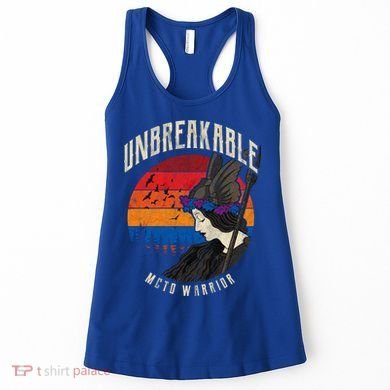 Unbreakable Mctd Warrior Vintage Sunset Funny Gift Women's Tank Top