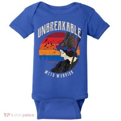 Unbreakable Mctd Warrior Vintage Sunset Funny Gift Baby Bodysuit