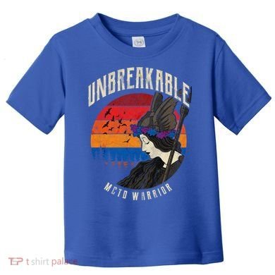 Unbreakable Mctd Warrior Vintage Sunset Funny Gift Toddler T-Shirt