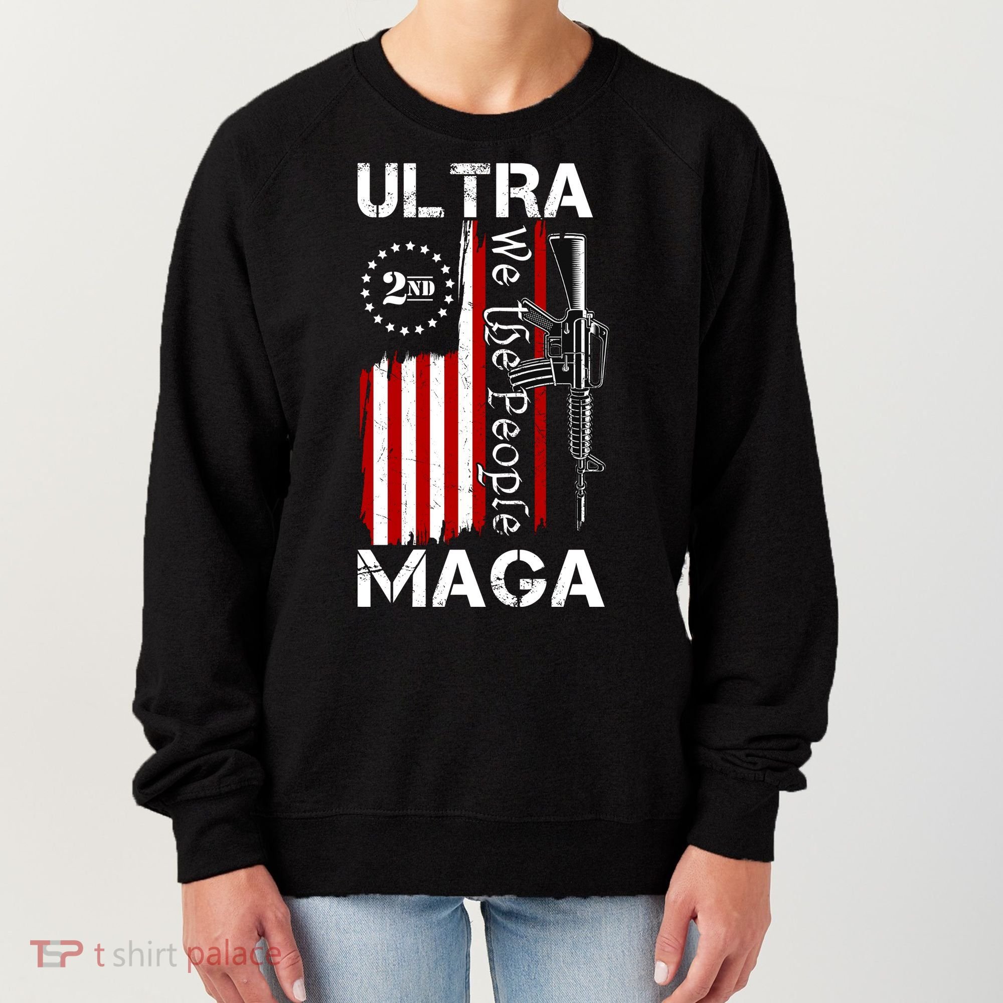 Ultra MAGA We The People 2nd Amendment Women's Sweatshirt