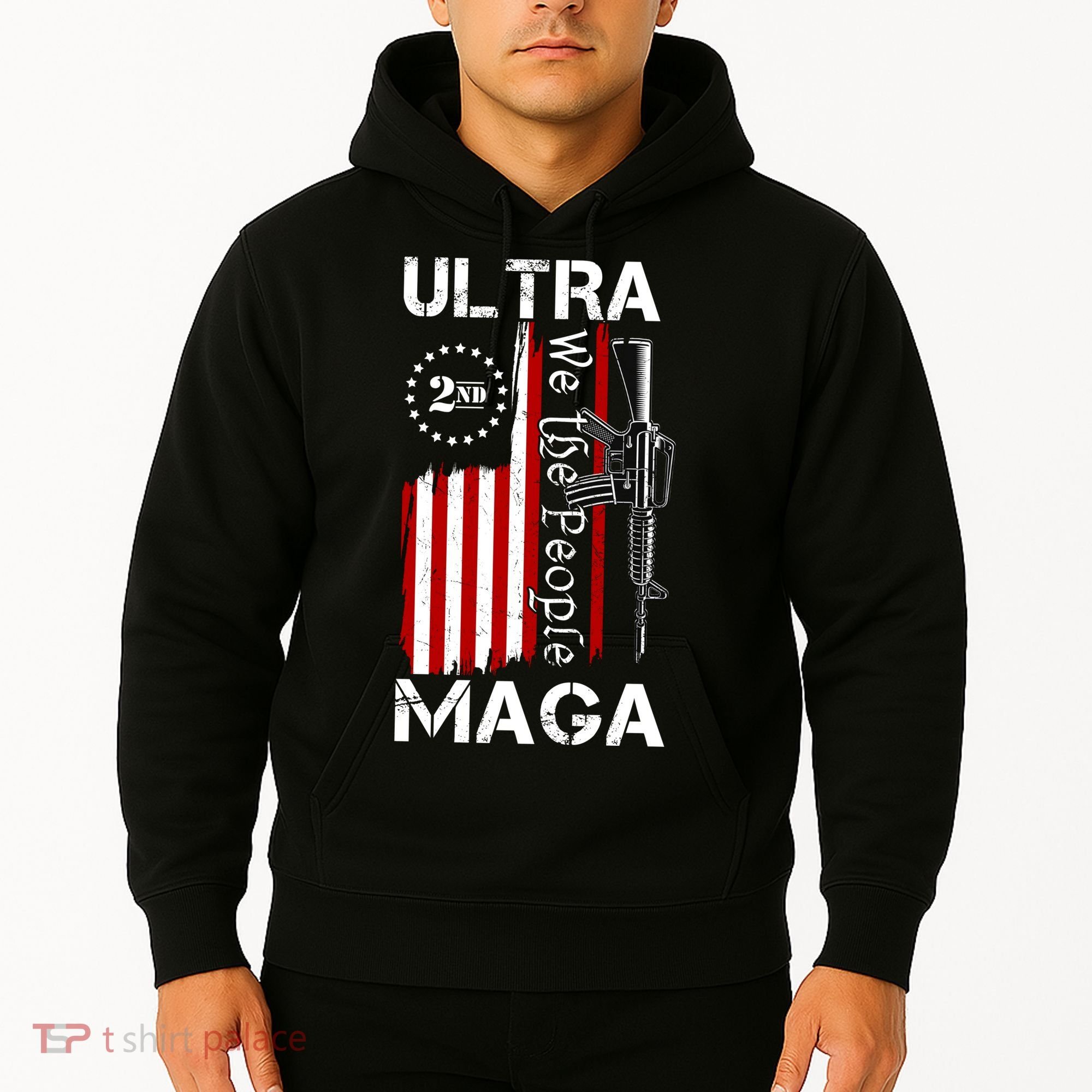 Ultra MAGA We The People 2nd Amendment Hoodie