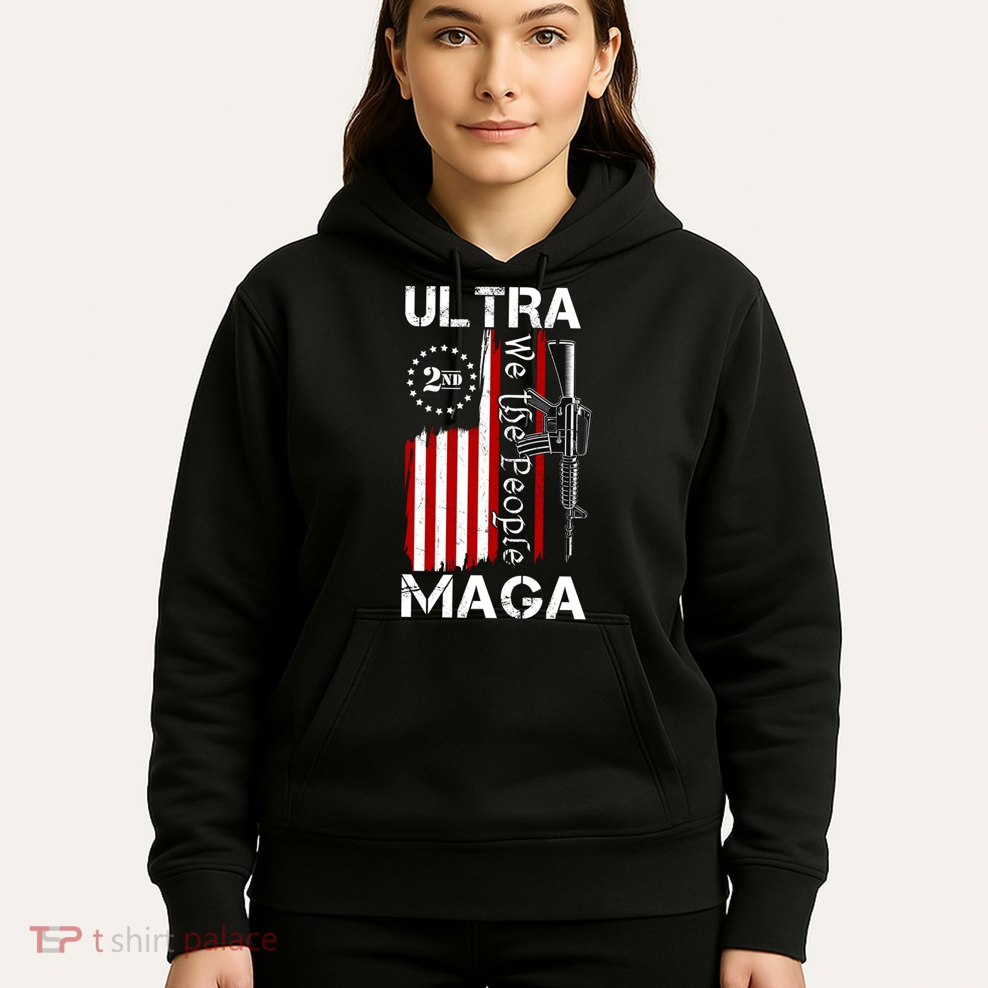 Ultra MAGA We The People 2nd Amendment Hoodie