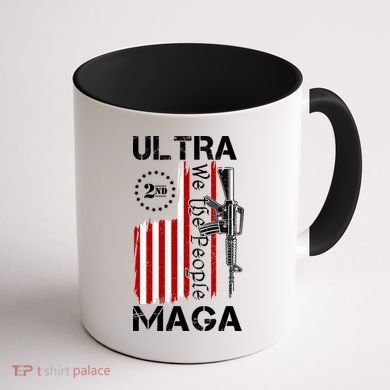Ultra MAGA We The People 2nd Amendment Coffee Mug back
