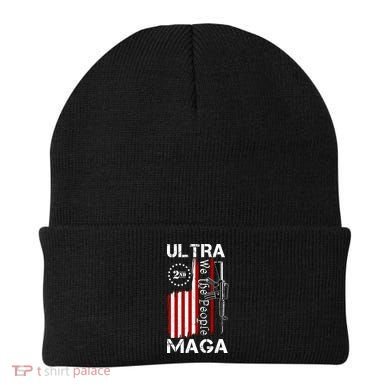 Ultra MAGA We The People 2nd Amendment Beanie