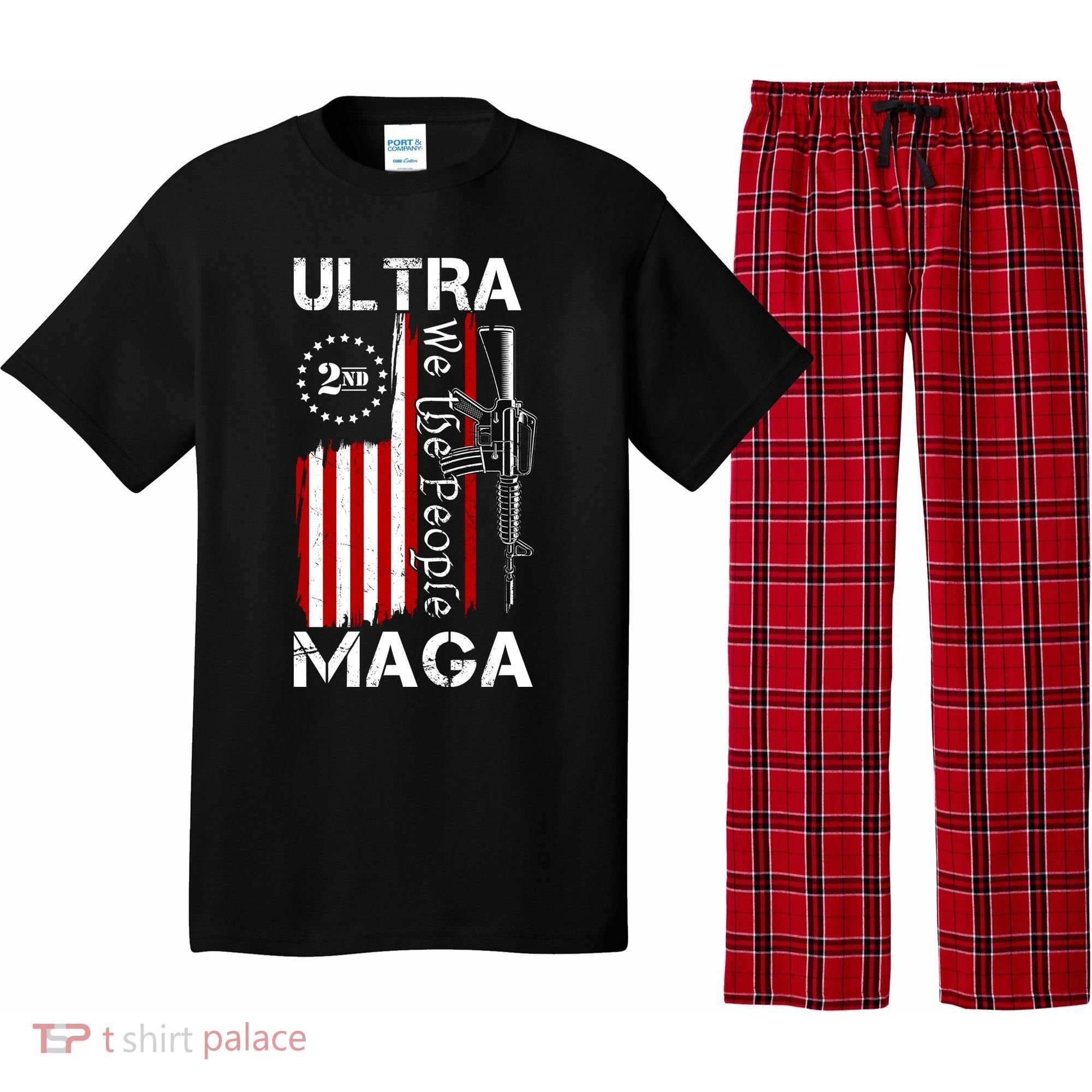 Ultra MAGA We The People 2nd Amendment Pajama Set