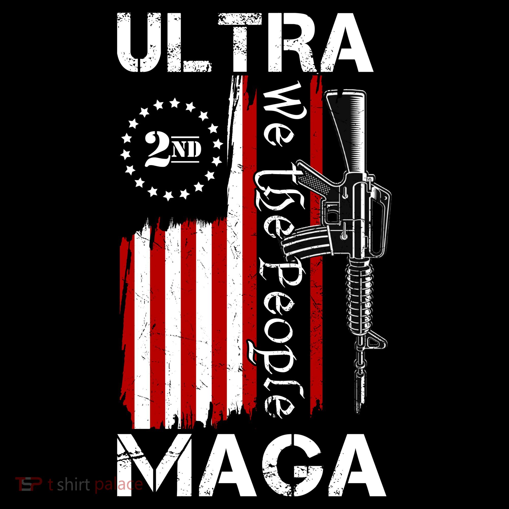 Ultra MAGA We The People 2nd Amendment Women's Hoodie