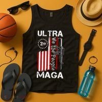 Ultra MAGA We The People 2nd Amendment Tank Top thumb 4