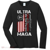 Ultra MAGA We The People 2nd Amendment Women's Long Sleeve Shirt thumb 0