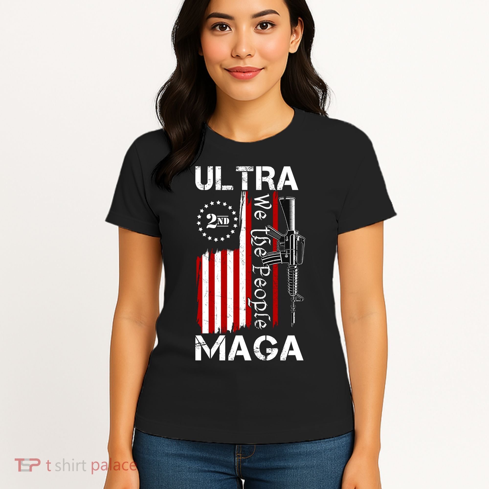 Ultra MAGA We The People 2nd Amendment Women's T-Shirt