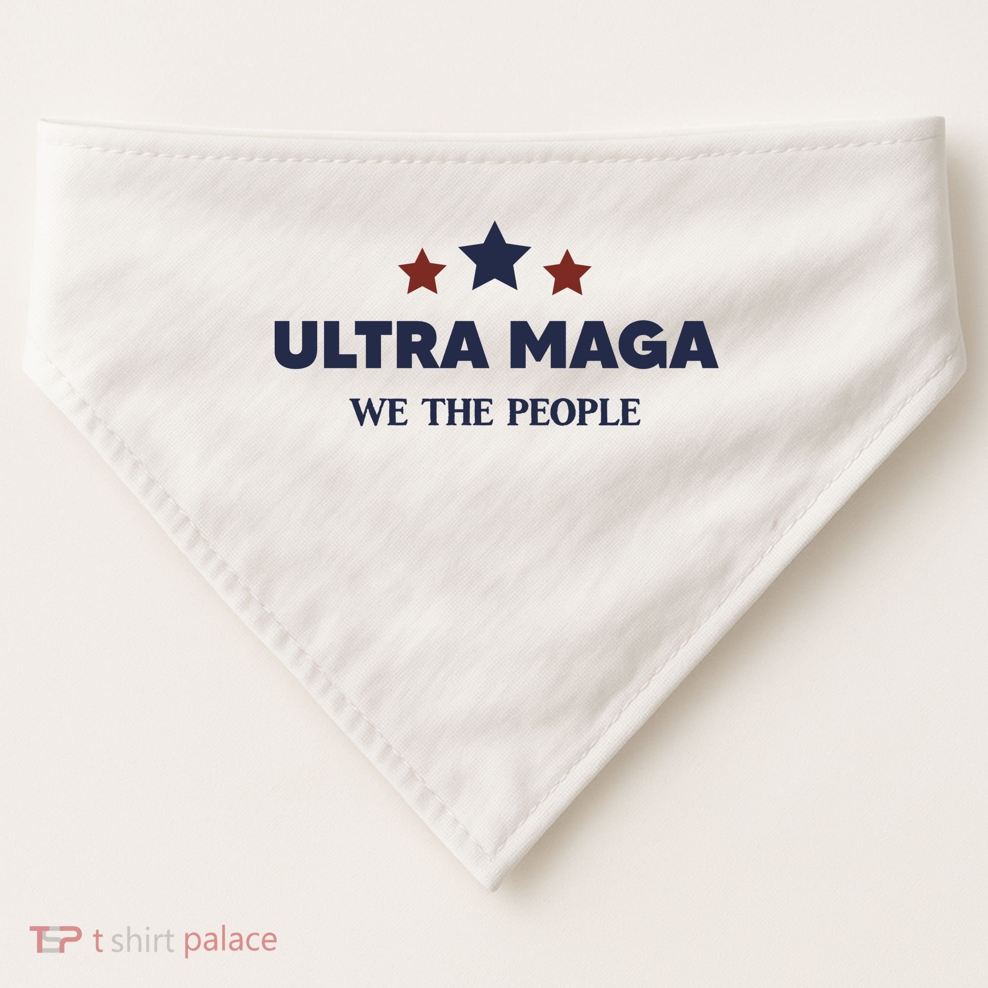 Ultra Maga We The People USA-Made Doggie Bandana
