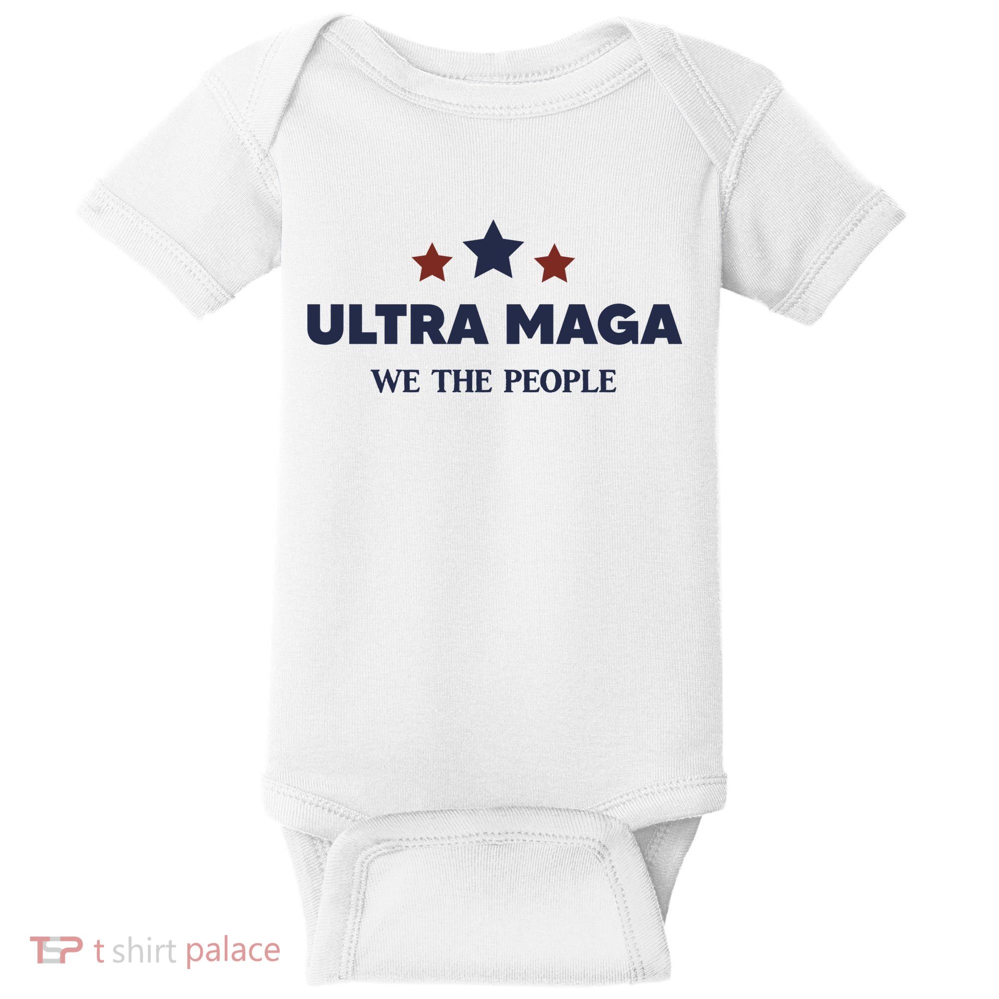 Ultra Maga We The People Baby Bodysuit