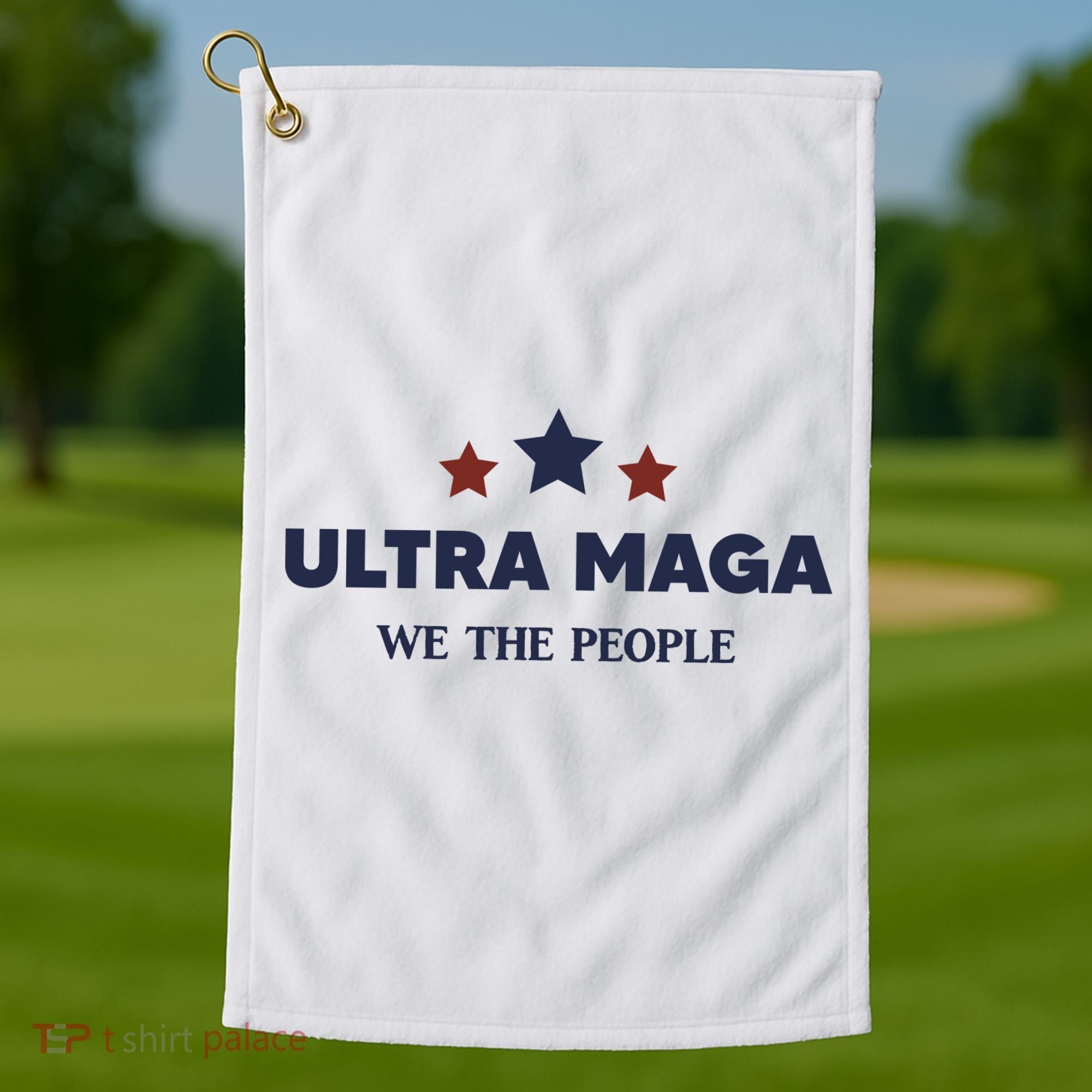 Ultra Maga We The People Golf Towel