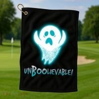 Un-BOO-lievable  Golf Towel thumb 1