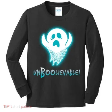 Un-BOO-lievable  Kids Long Sleeve Shirt