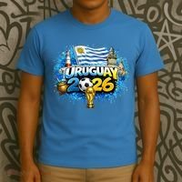 URUGUAY North America Soccer Tournament 2026 T-Shirt thumb 3