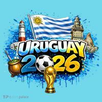 URUGUAY North America Soccer Tournament 2026 T-Shirt thumb 6
