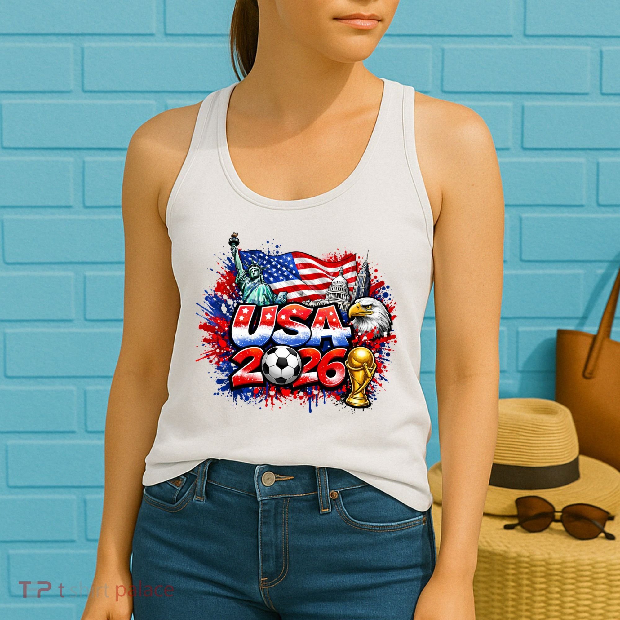 USA North America Soccer Tournament 2026 Women's Tank Top
