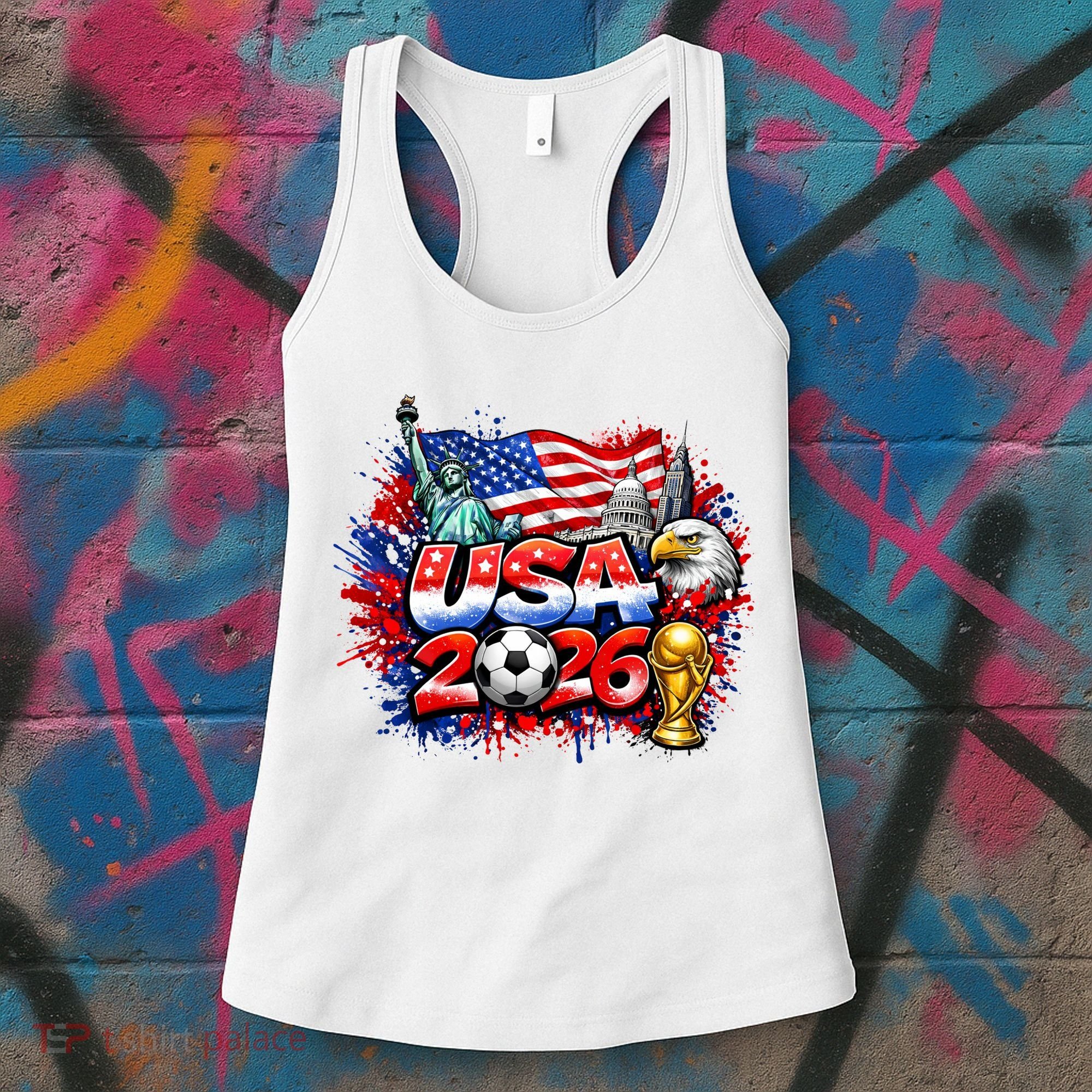 USA North America Soccer Tournament 2026 Women's Tank Top
