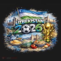 UZBEKISTAN North America Soccer Tournament 2026 Women's Hoodie thumb 2