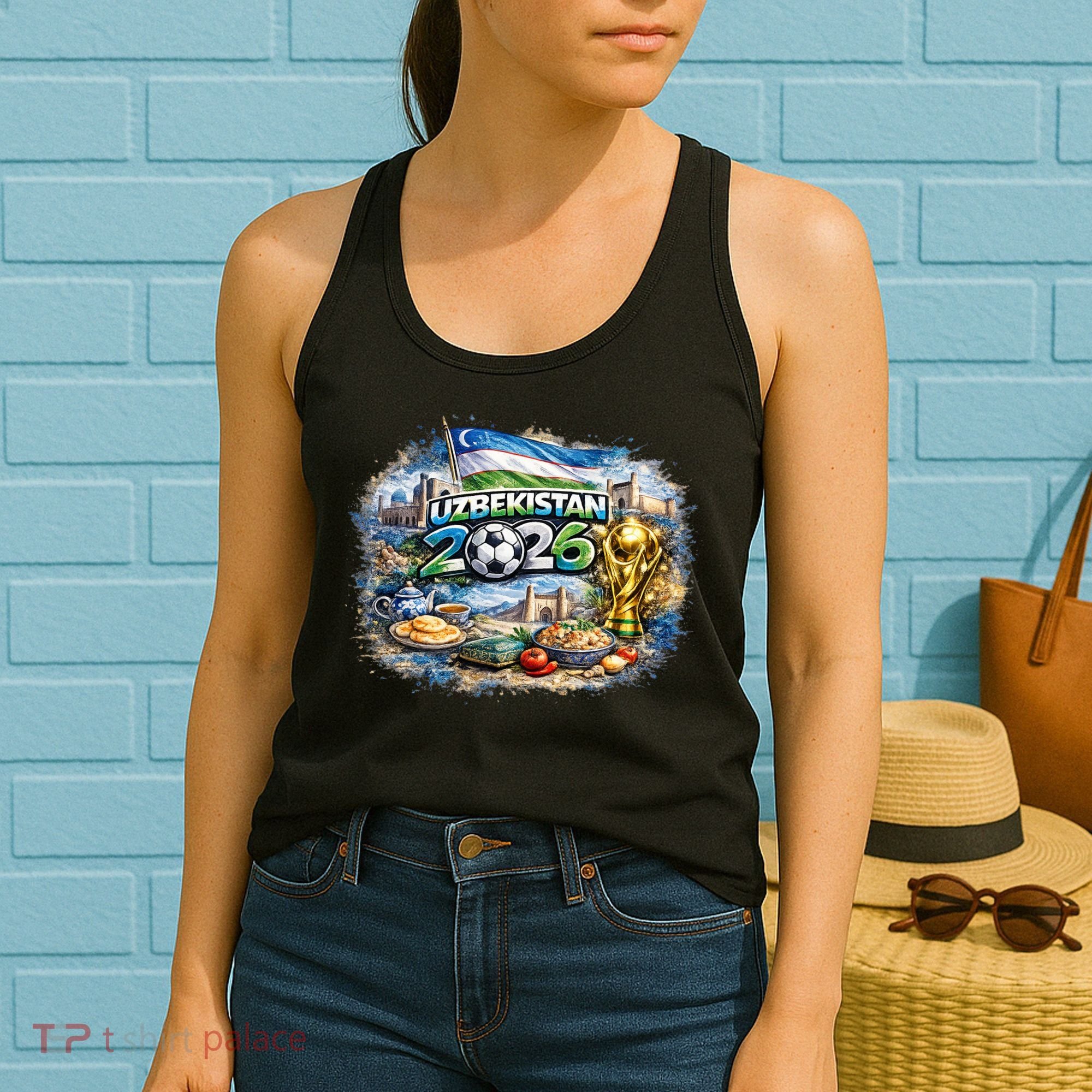UZBEKISTAN North America Soccer Tournament 2026 Women's Tank Top