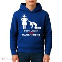 Under New Agegift Groom Bachelor Party Meaningful Gift Kids Hoodie thumb 4