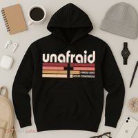 Unafraid I Know Who Holds Tomorrow Christian Faith Hoodie thumb 3