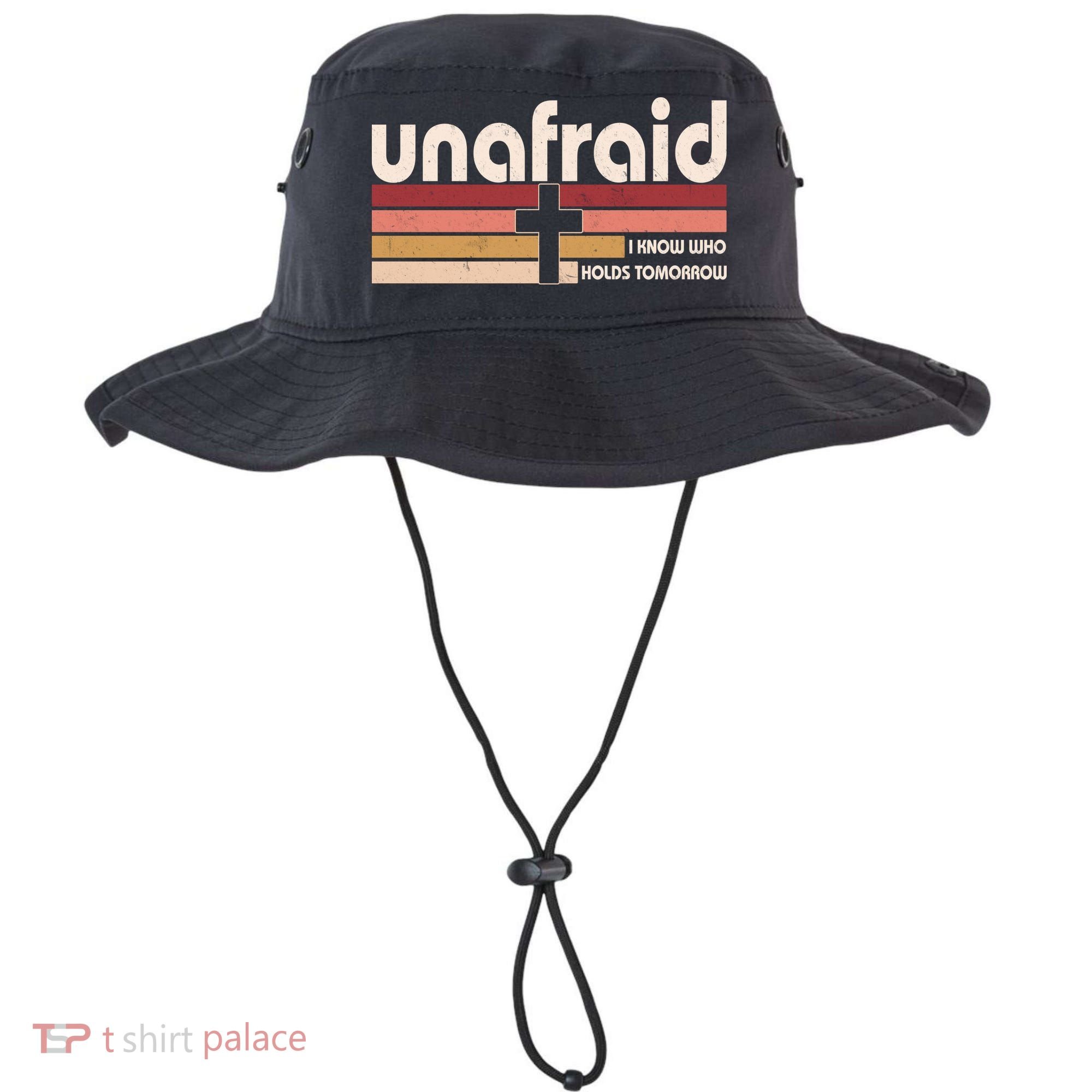 Unafraid I Know Who Holds Tomorrow Christian Faith Bucket Hat