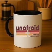 Unafraid I Know Who Holds Tomorrow Christian Faith Coffee Mug thumb 4
