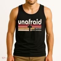 Unafraid I Know Who Holds Tomorrow Christian Faith Tank Top thumb 3