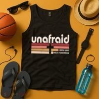 Unafraid I Know Who Holds Tomorrow Christian Faith Tank Top thumb 4