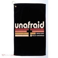 Unafraid I Know Who Holds Tomorrow Christian Faith Golf Towel thumb 0