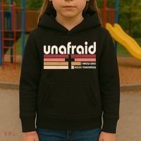 Unafraid I Know Who Holds Tomorrow Christian Faith Kids Hoodie thumb 3